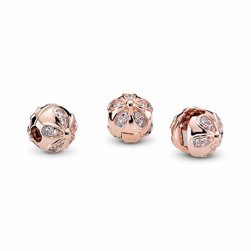 Pandora Australia Rose™ Dazzling Daisies Clip Charm | HJGZNP327